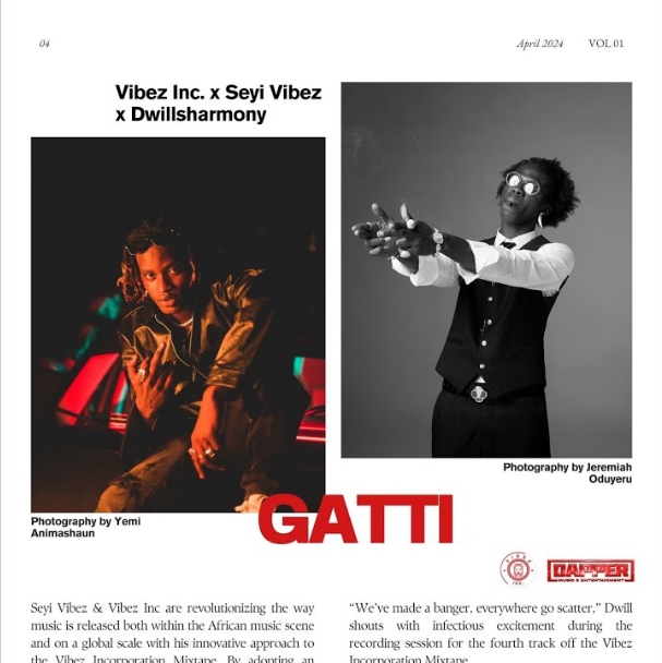 Vibez Inc Ft. Seyi Vibez & Dwillsharmony – Gatti